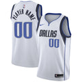 Nike Mavericks White Jersey custom