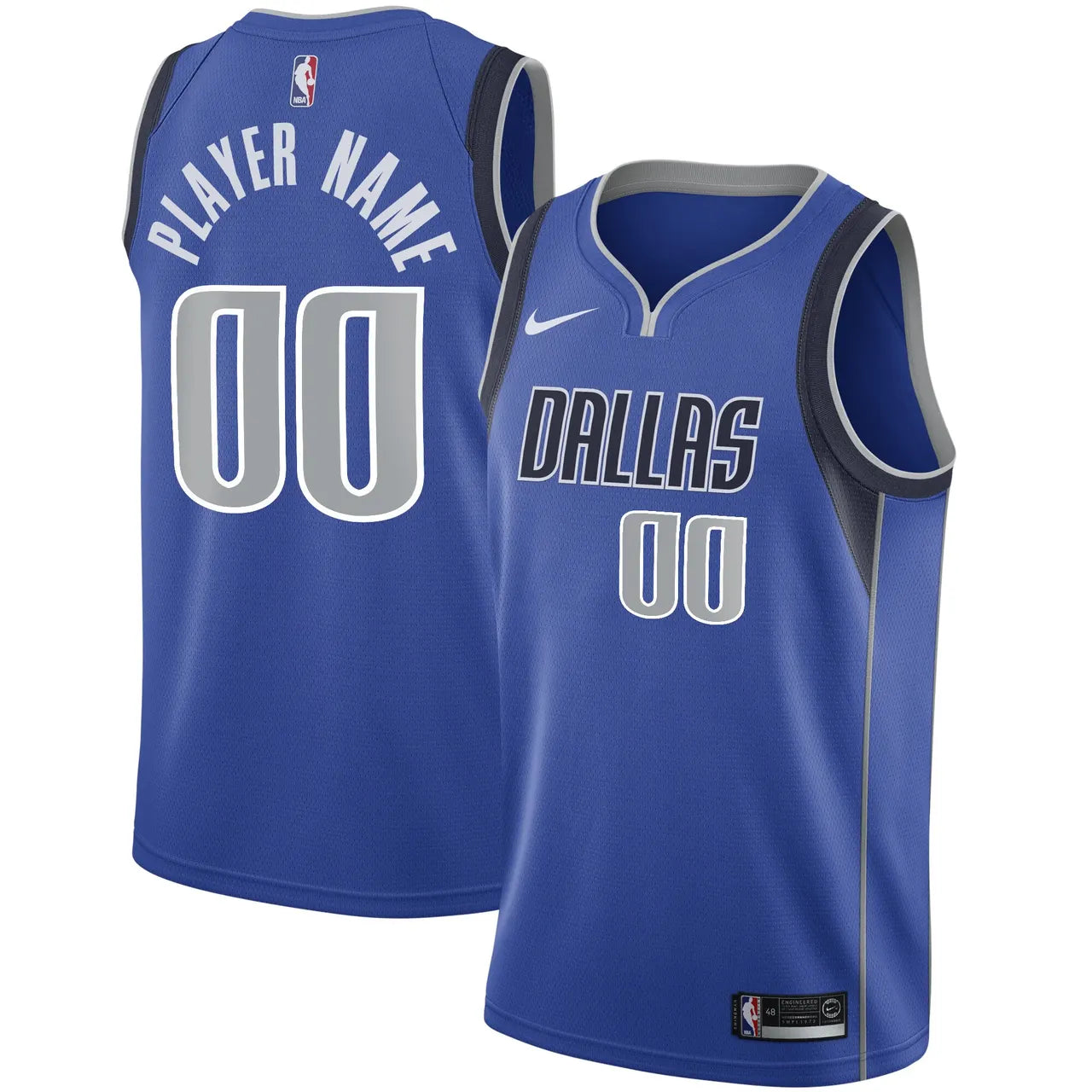 nike Dallas Mavericks Blue Jersey