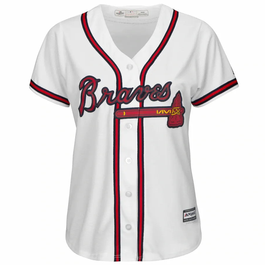 Braves Swanson #7 Women's Jersey - Hình 2
