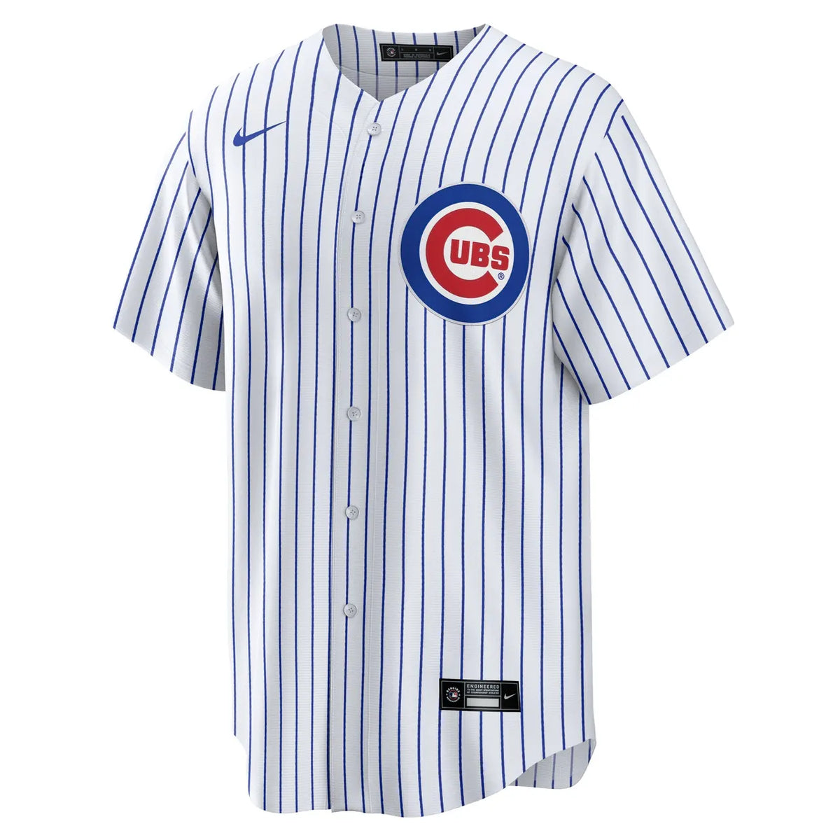Swanson Cubs White Pinstripe Jersey - Hình 3