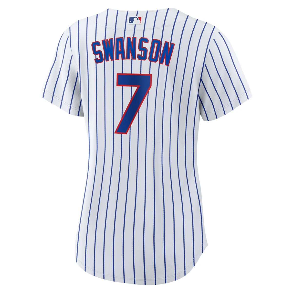 Swanson #7 Cubs White Jersey - Hình 4