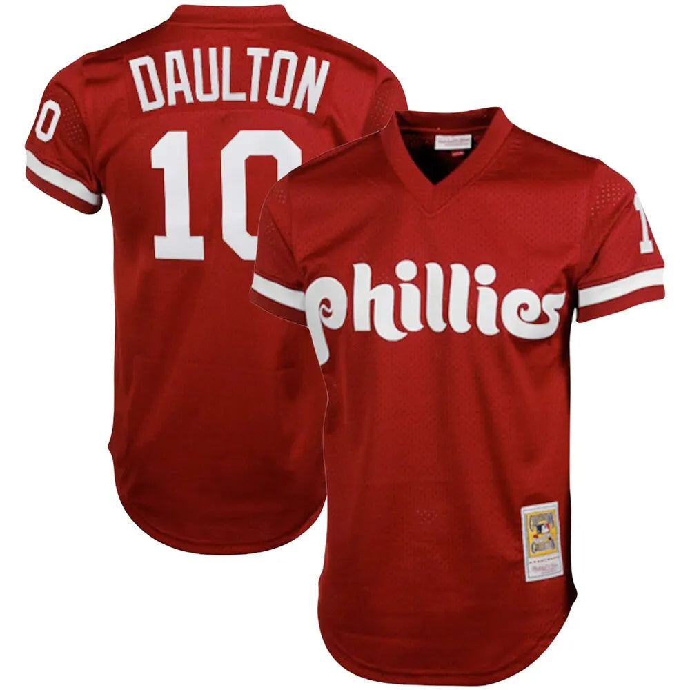 Daulton #10 Phillies Maroon Jersey