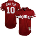 mitchell Daulton Phillies Maroon Jersey