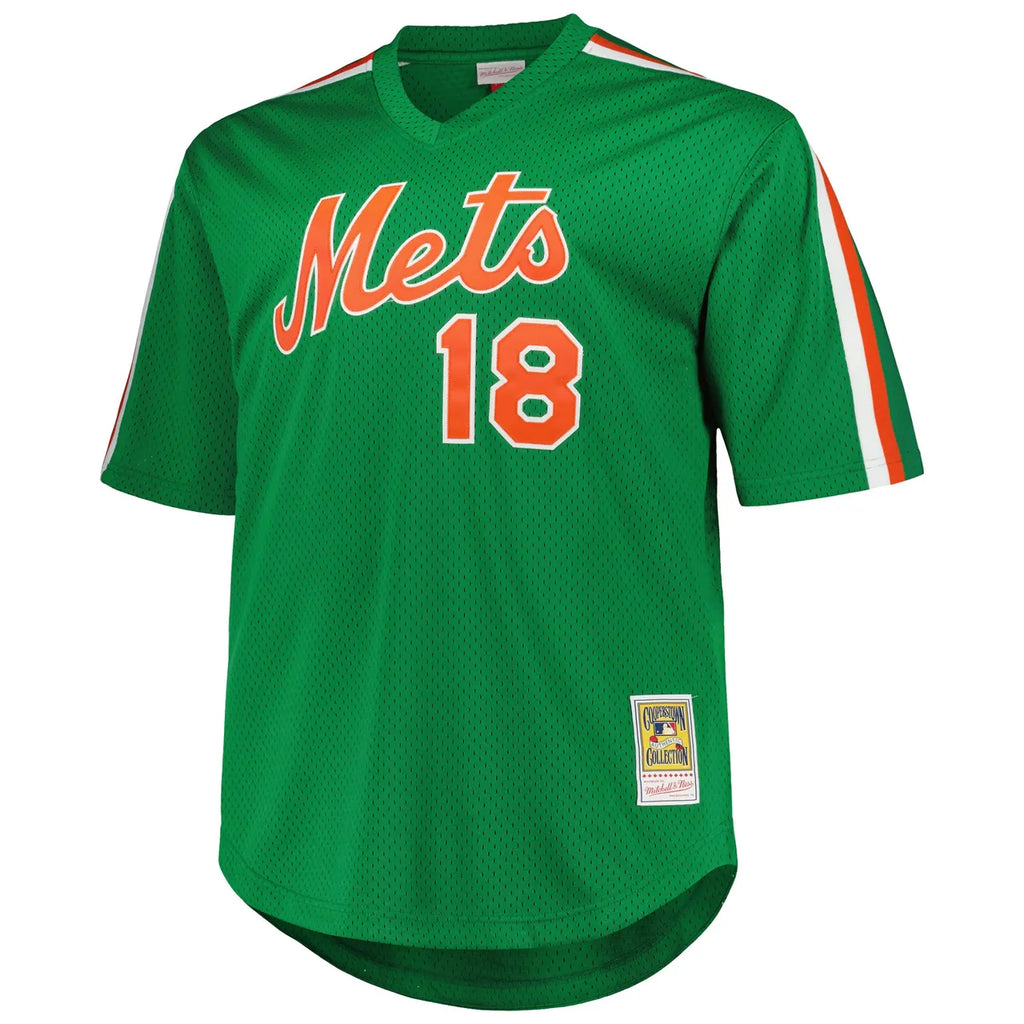 Mets Green Throwback Jersey - Hình 3