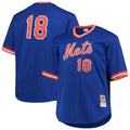 Mets Blue Throwback Jersey mitchell ness