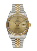 datejust Rolex Champagne Diamond Two-Tone