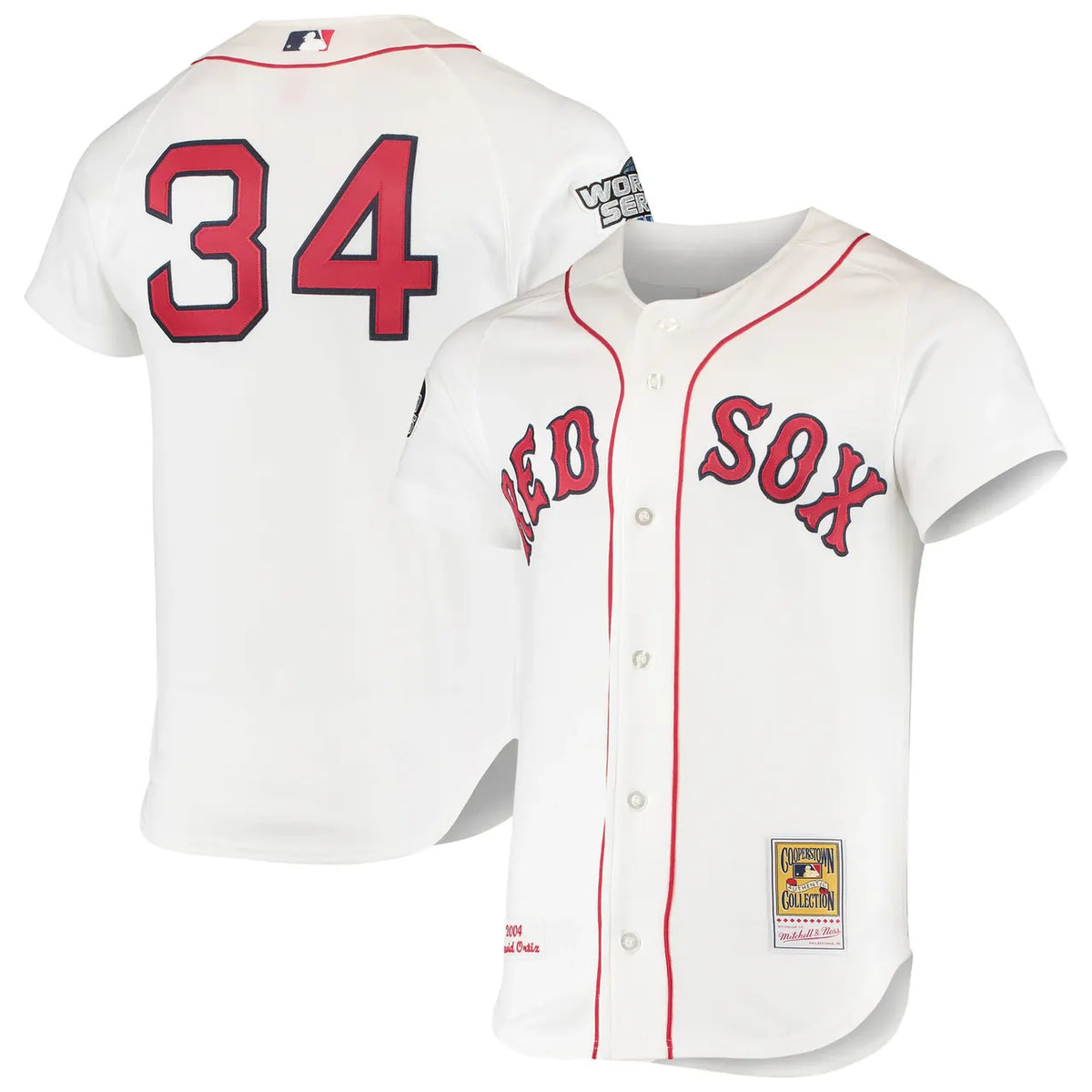 Red Sox Ortiz 2004 Jersey