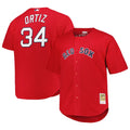 mitchell Ortiz #34 Red Sox Jersey