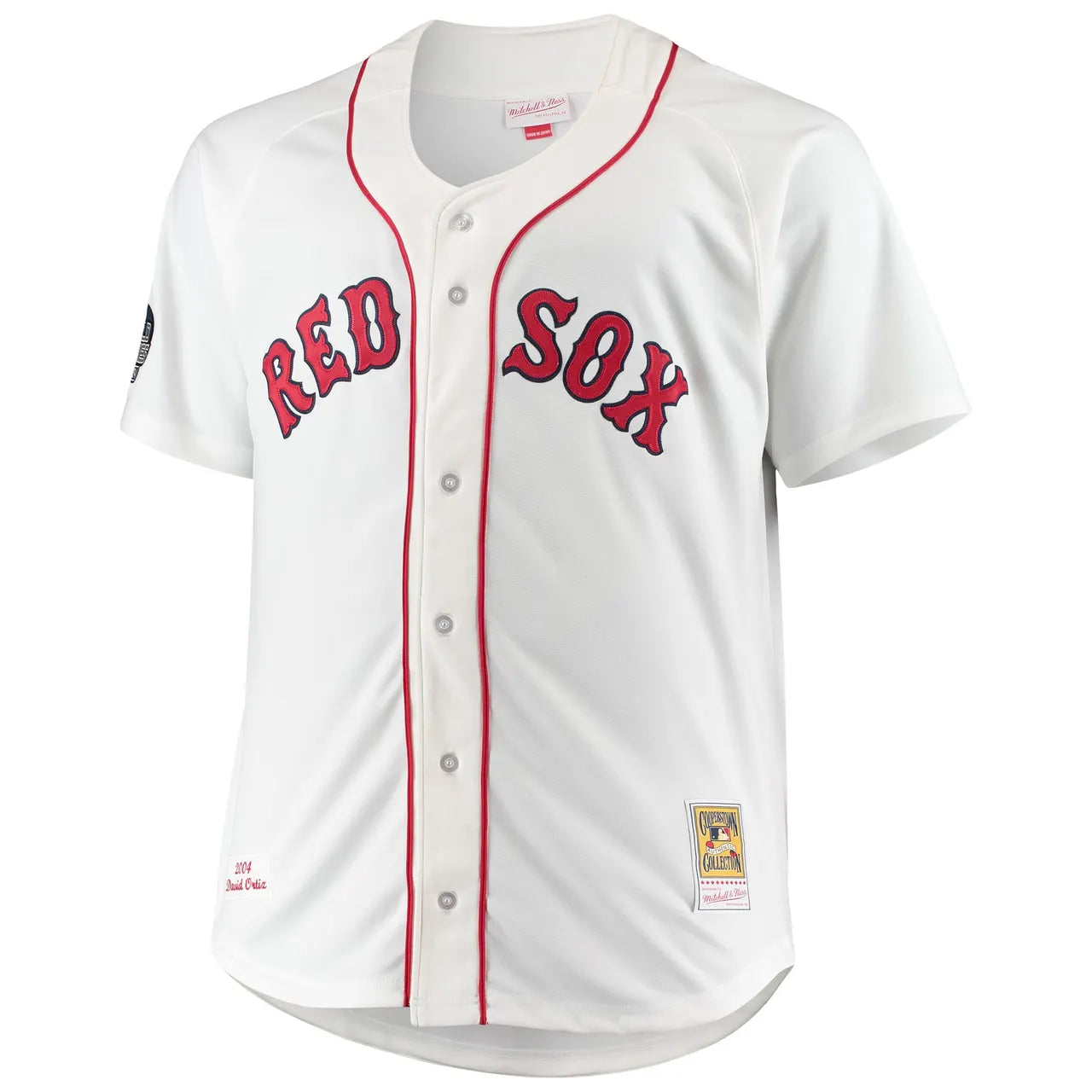Red Sox 2004 Ortiz Jersey - Hình 3