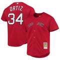 mitchell Ortiz Red Sox Cooperstown Jersey