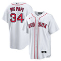 Ortiz Red Sox White Jersey