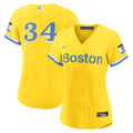 replica Nike Boston Yellow City Connect Jersey
