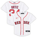 Red Sox Ortiz Youth Jersey
