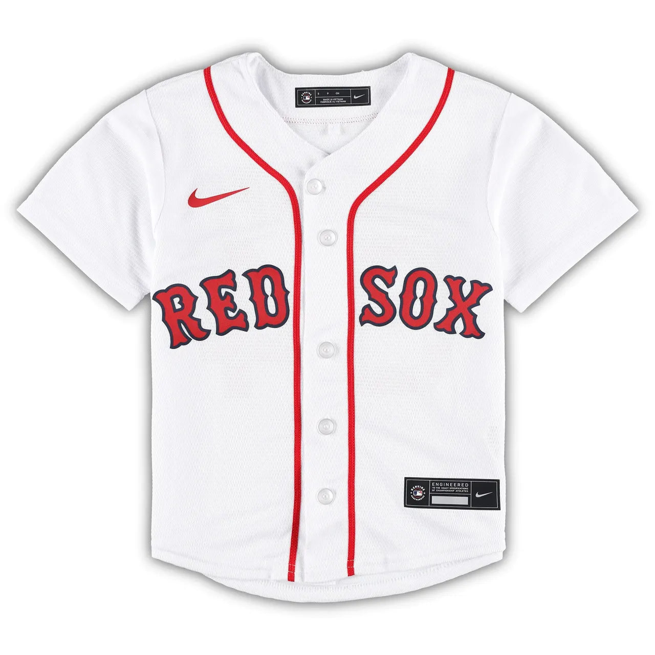 Red Sox Ortiz Youth Jersey - Hình 2
