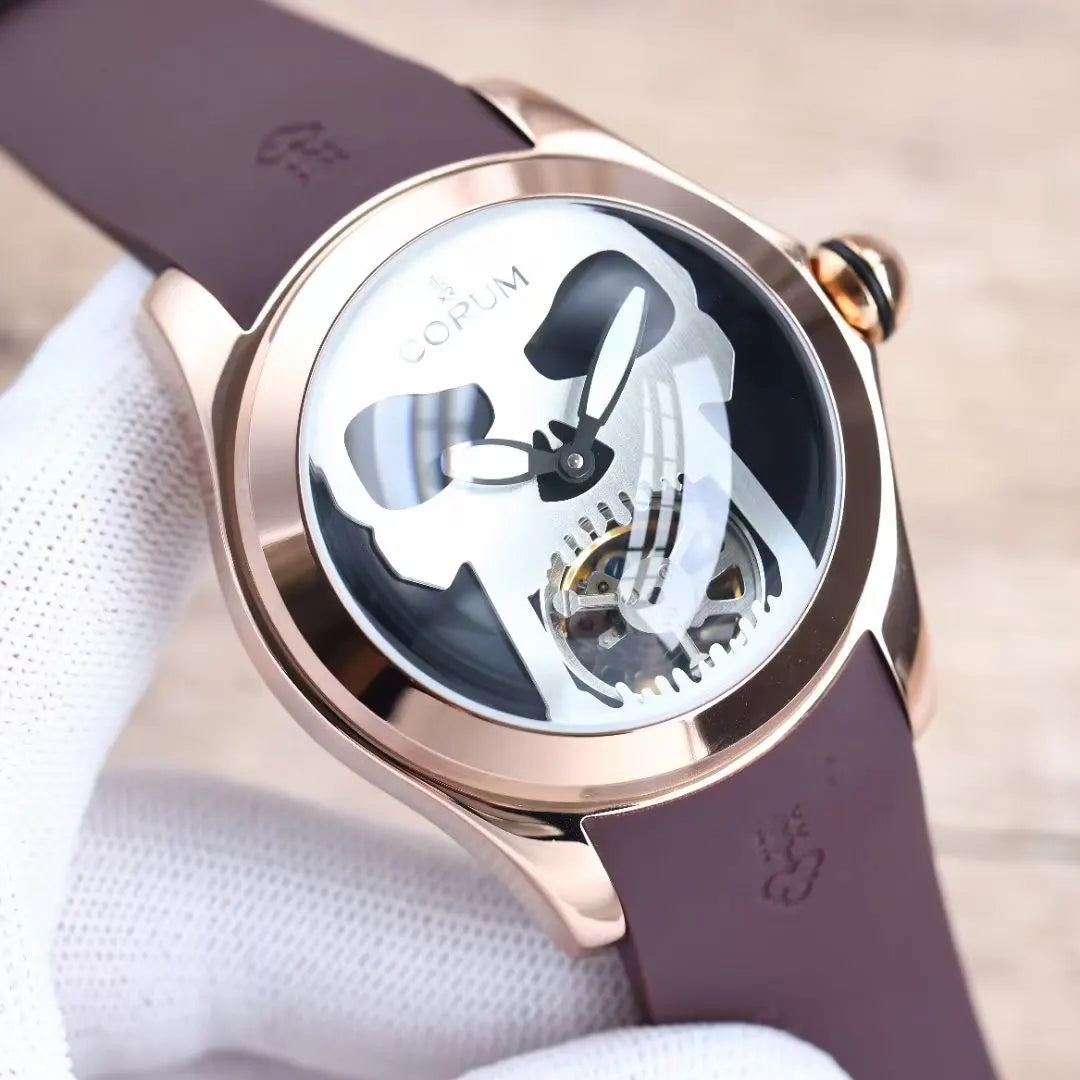 Corum Rose Gold Skull Watch