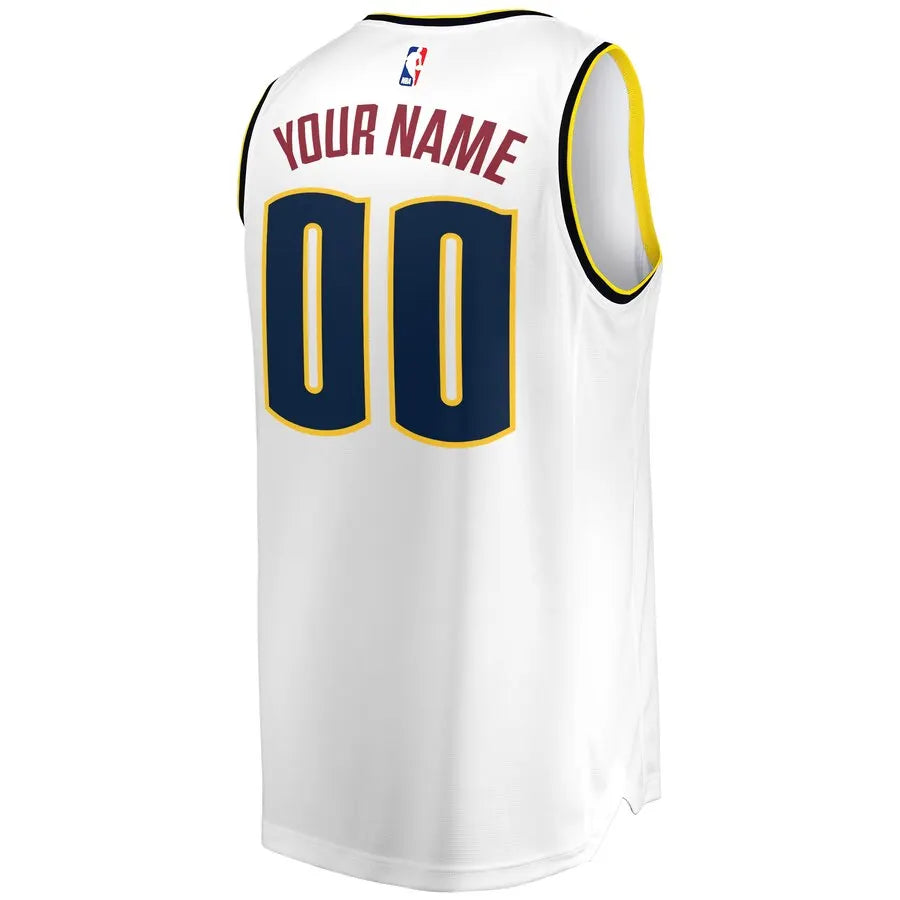 Fanatics Nuggets White Jersey - Hình 3