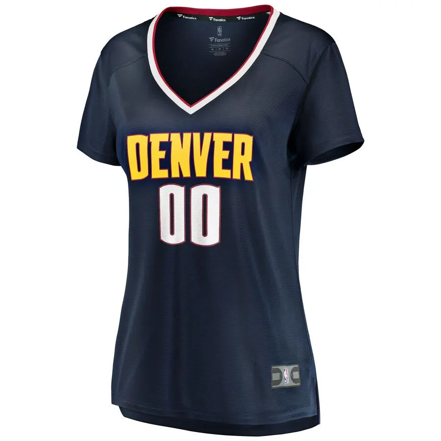 Nuggets Women's Navy Custom Jersey - Hình 2