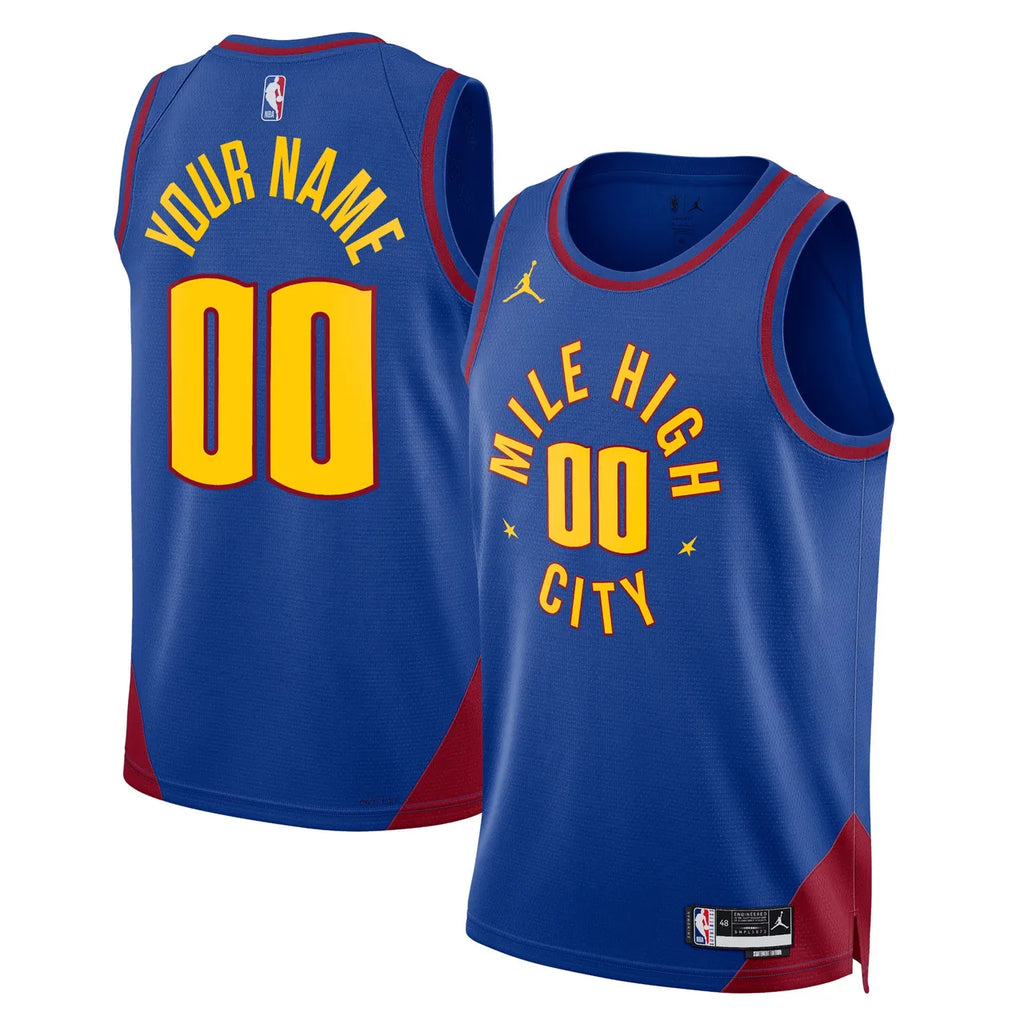 Denver Nuggets Blue Jersey