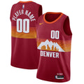 Nuggets Maroon City Jersey