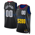 Nuggets Black City Jersey Custom