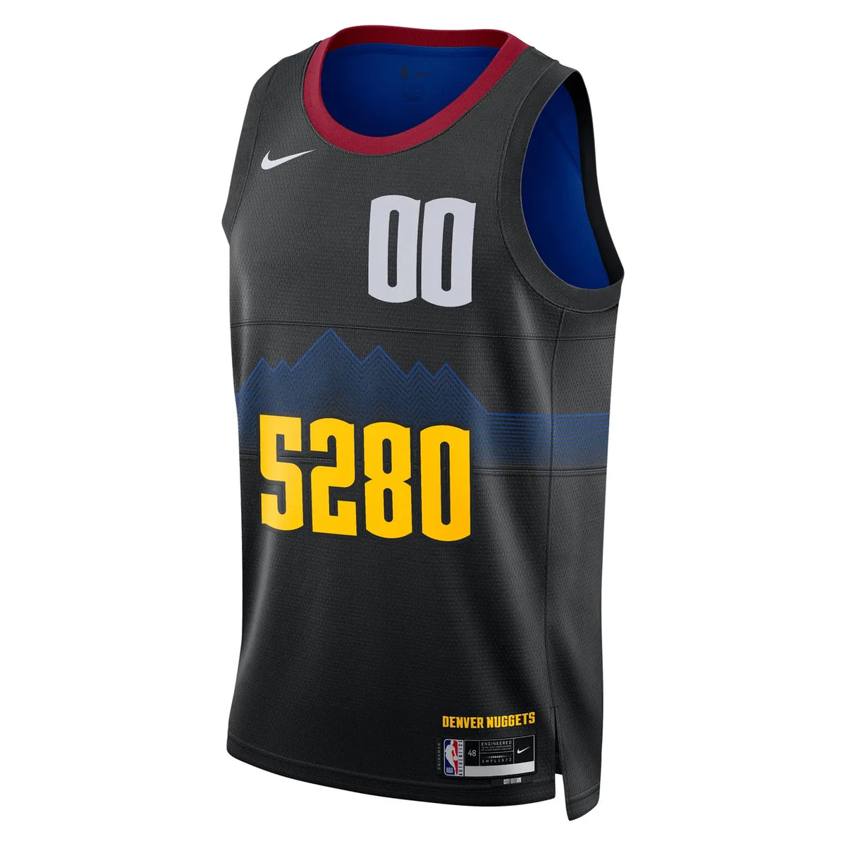 Nuggets Black City Jersey Custom - Hình 2