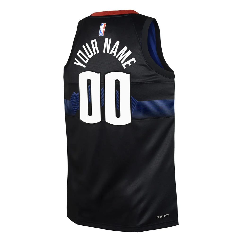 Nuggets Black City Jersey - Hình 2