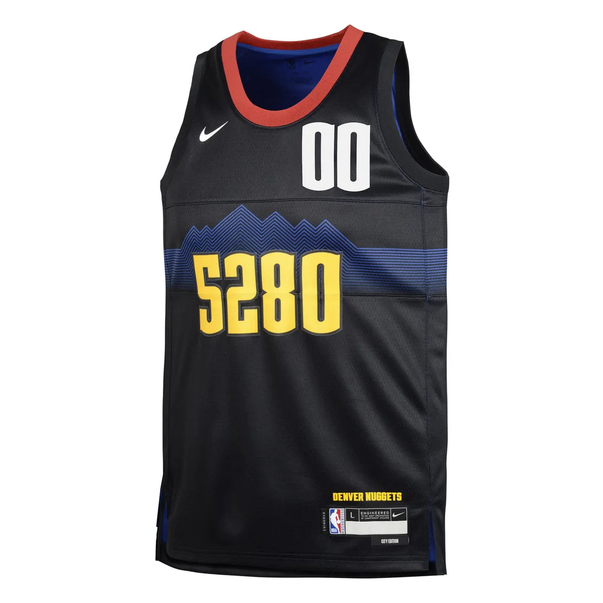 Nuggets Black City Jersey