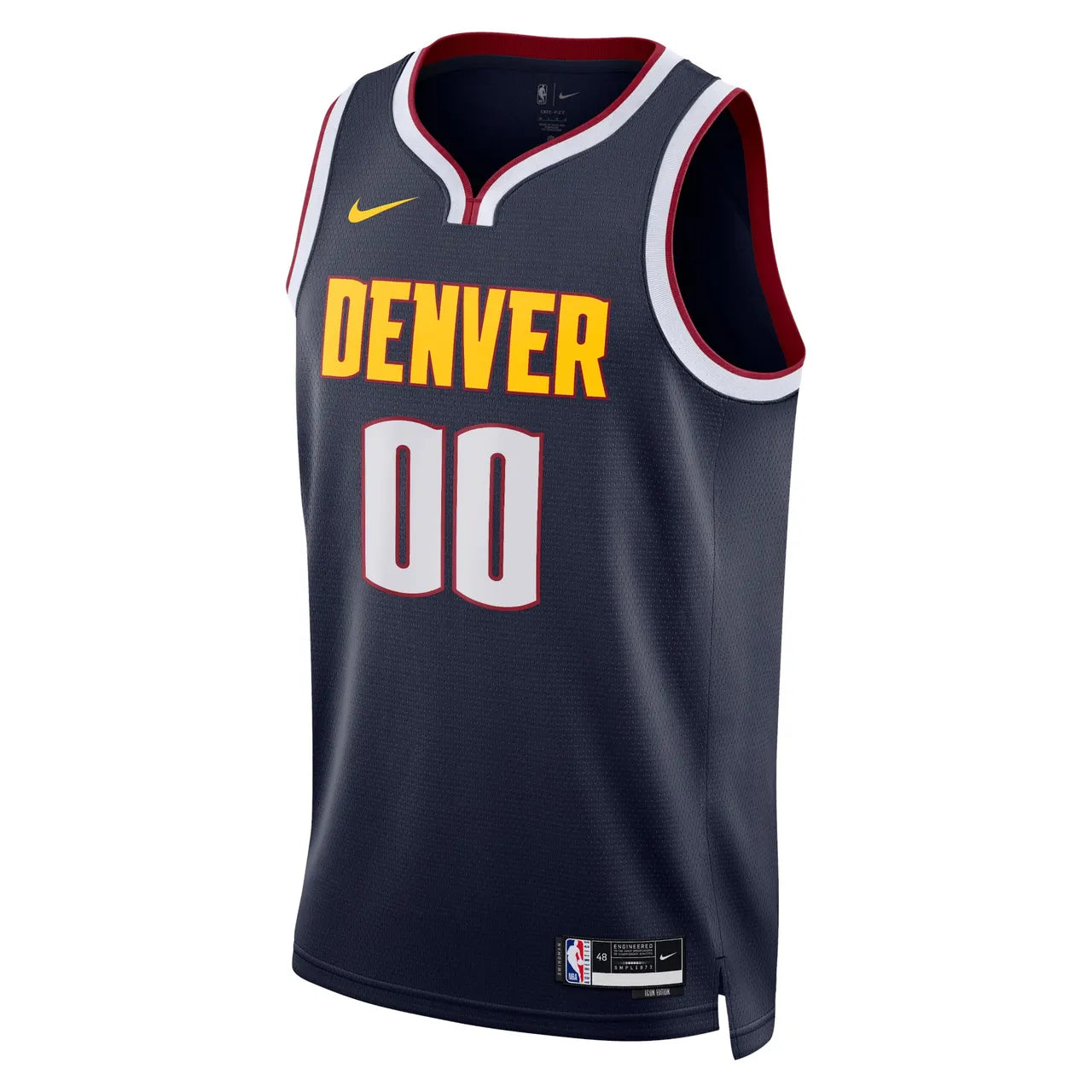 Denver Nuggets Navy Custom Jersey