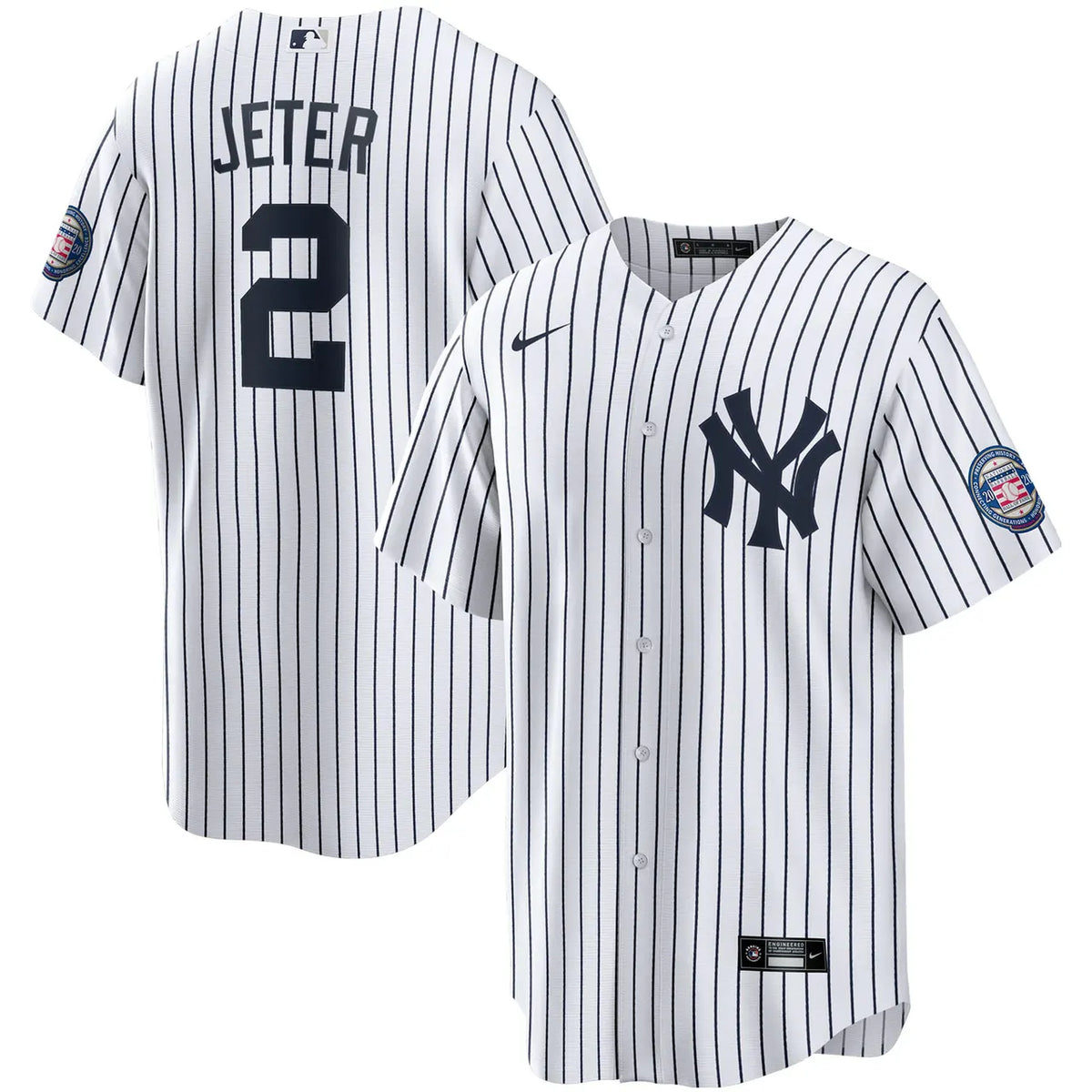 Yankees Jeter #2 Jersey - Hình 2