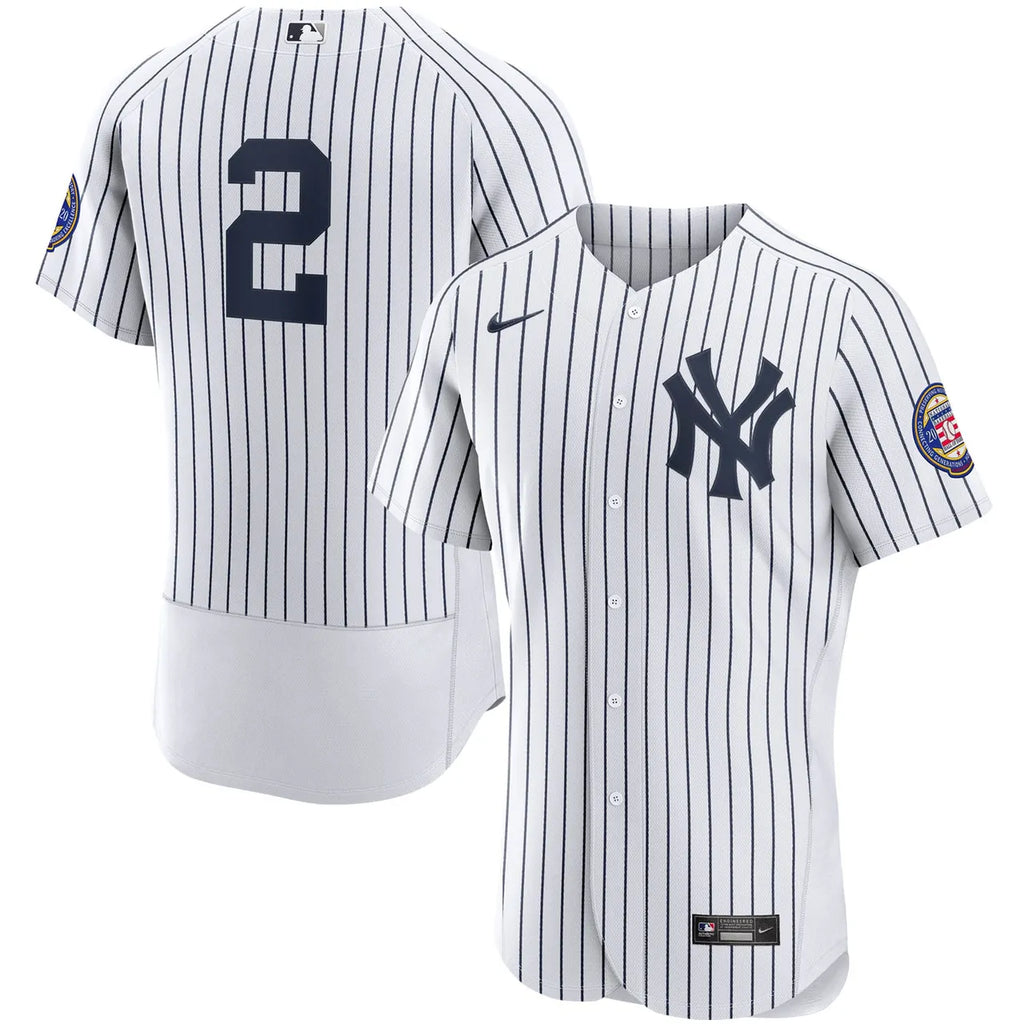 nike Yankees Pinstripe #2 Jersey - Hình 2