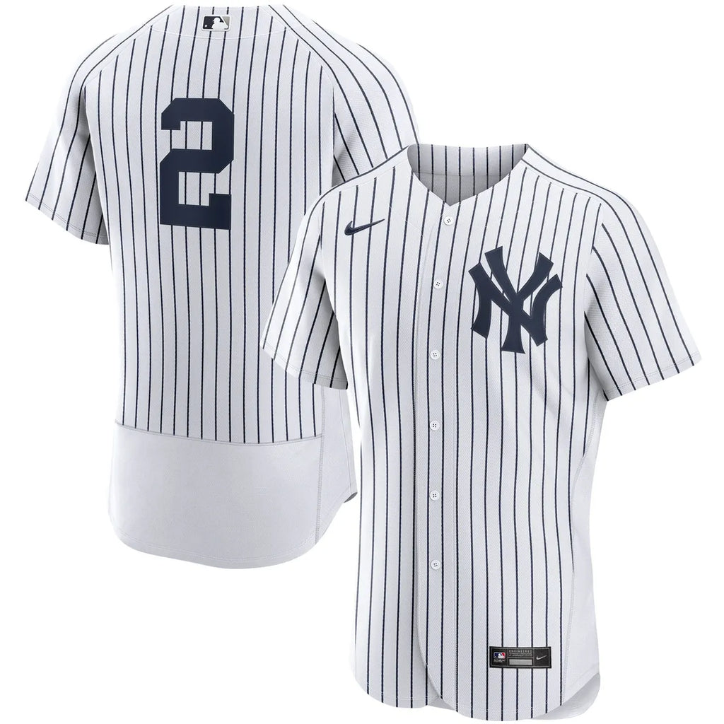 Yankees Pinstripe Custom Jersey - Hình 2