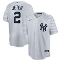 pinstripe Nike Jeter #2 Yankees Jersey