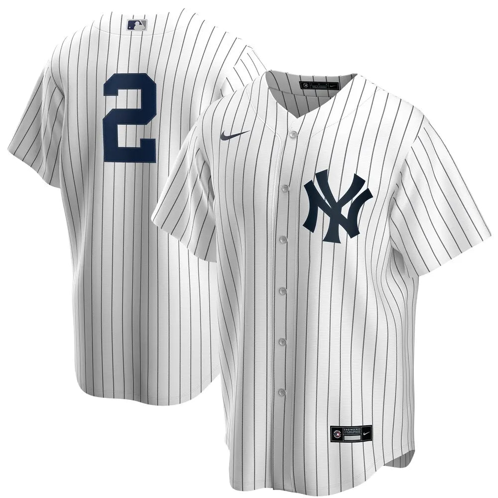 Nike Yankees Pinstripe Jersey 3579
