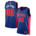Pistons Custom Navy Jersey