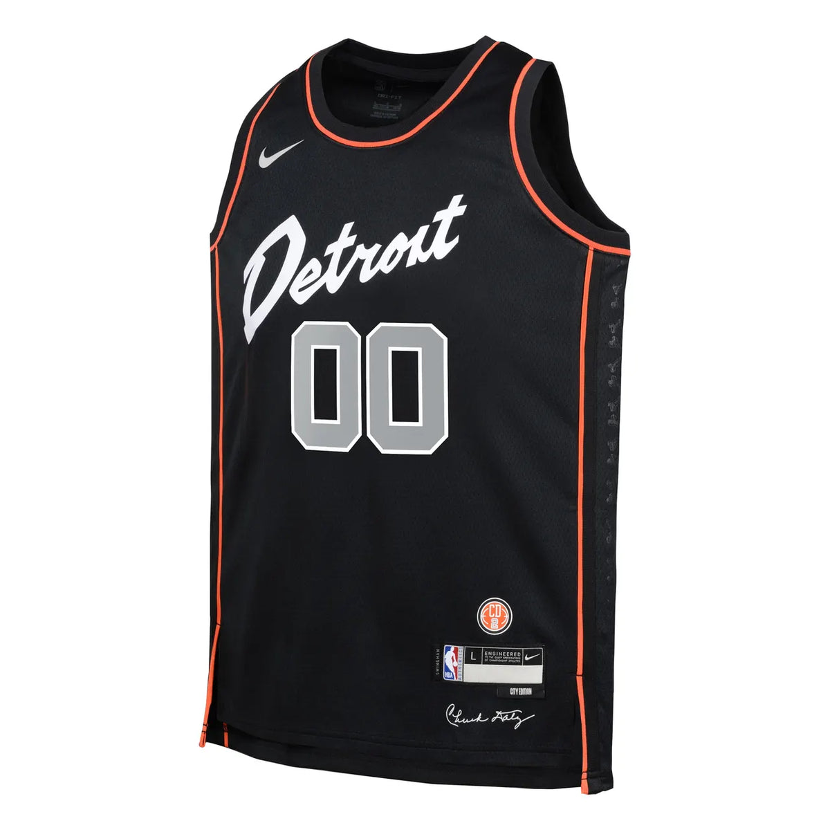 Detroit Pistons Black Custom Jersey - Hình 2