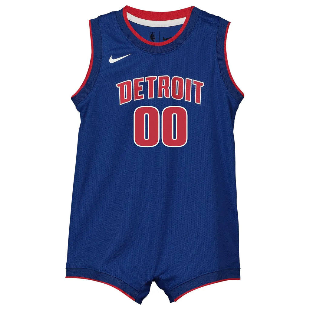 Pistons Blue Infant Romper - Hình 2