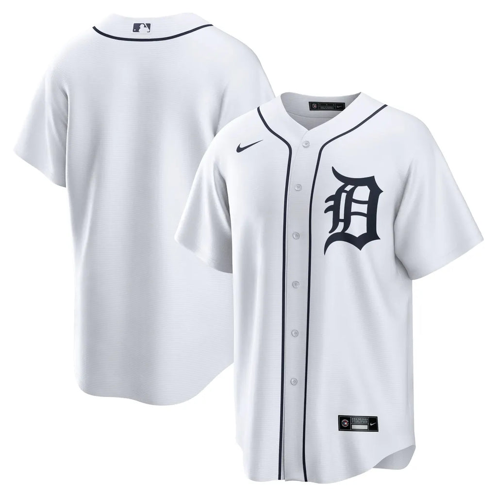 detroit Nike Tigers White Home Jersey