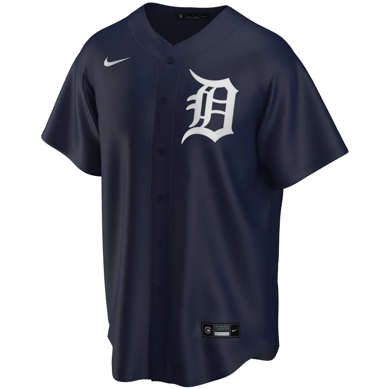 nike Detroit Tigers Navy Jersey - Hình 2