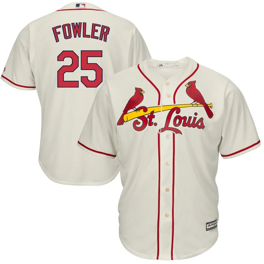 Fowler Cardinals Cream Jersey