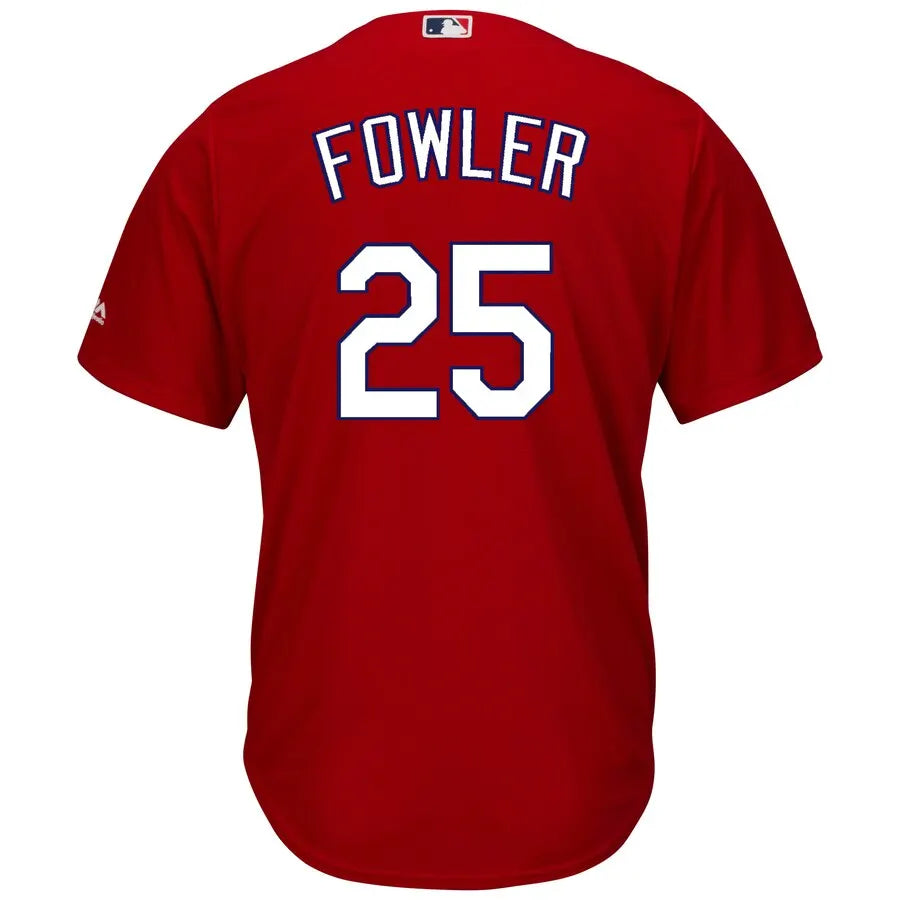 Fowler #25 Cardinals Red Jersey - Hình 3