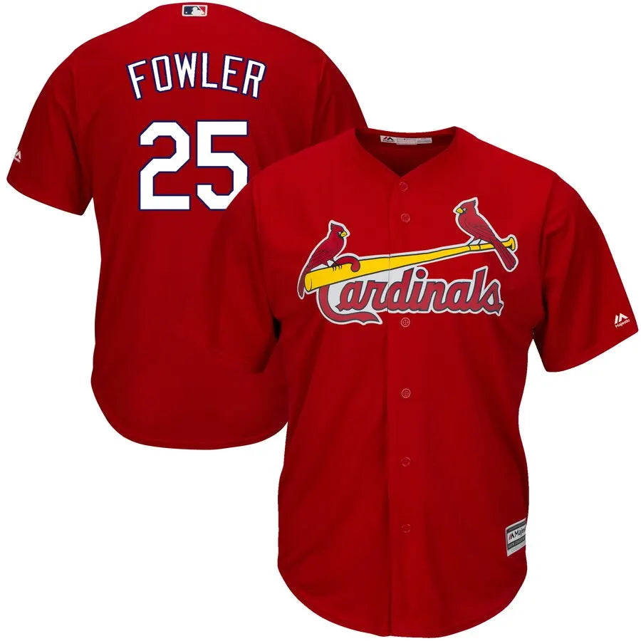 Fowler #25 Cardinals Red Jersey
