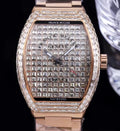 Rose Gold Diamond Pave