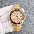 gmt Rolex Gold Diamond Pave