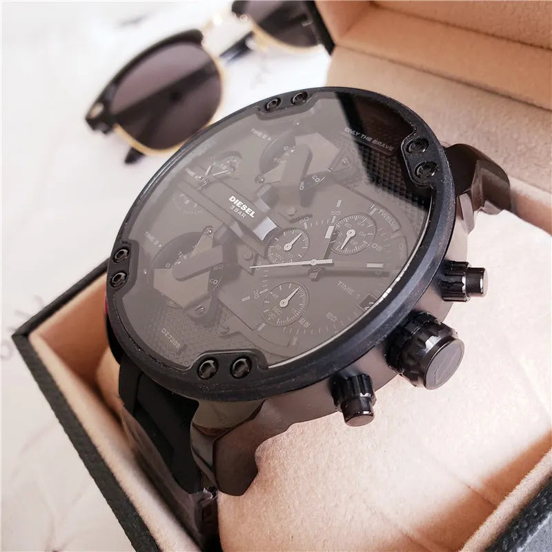 Diesel All Black Chronograph - Hình 8
