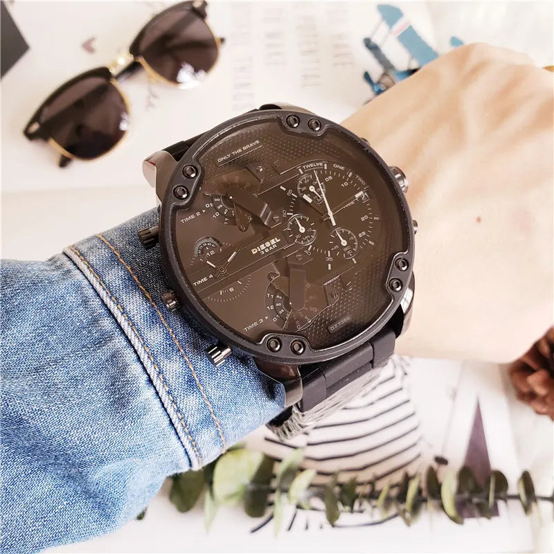 Diesel All Black Chronograph - Hình 6