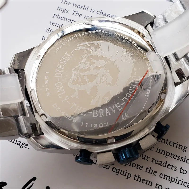 Diesel Crusher Silver Dial - Hình 3
