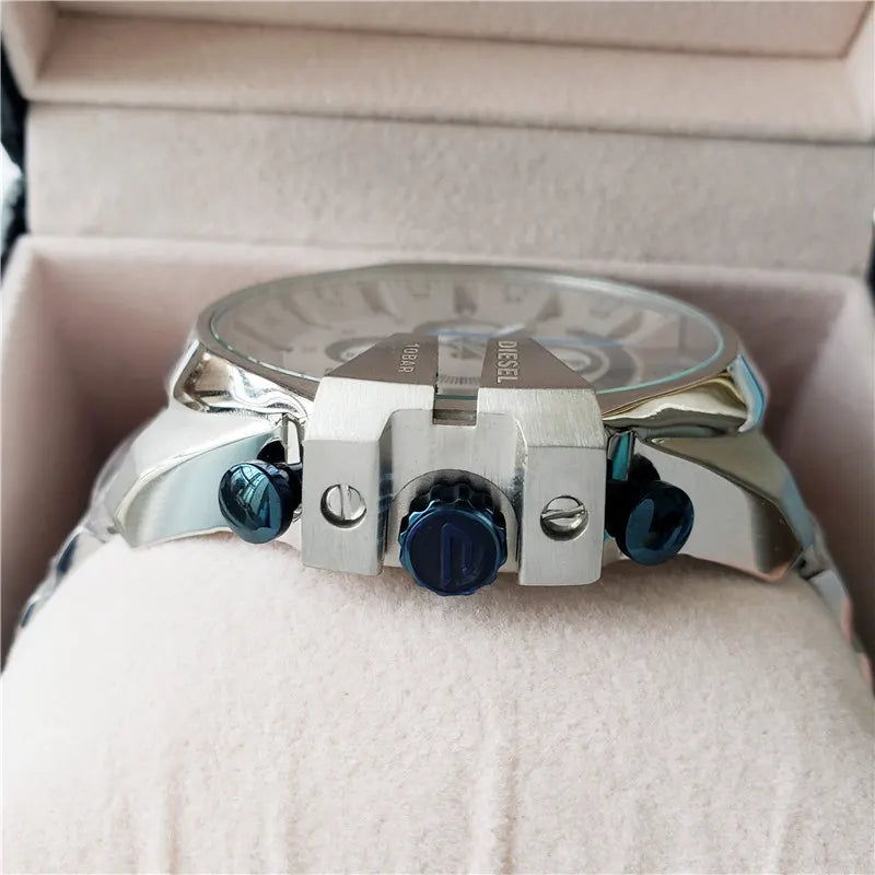 Diesel Crusher Silver Dial - Hình 5