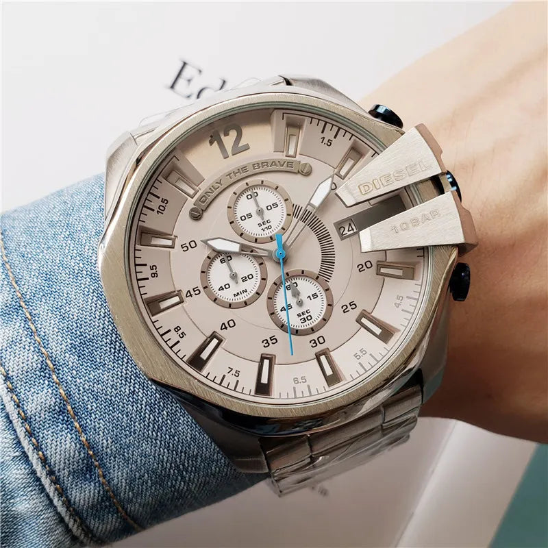 Diesel Crusher Silver Dial - Hình 2