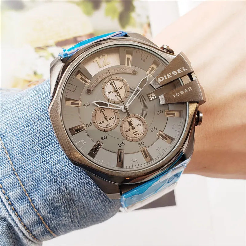 Diesel Gray Dial Chronograph - Hình 6