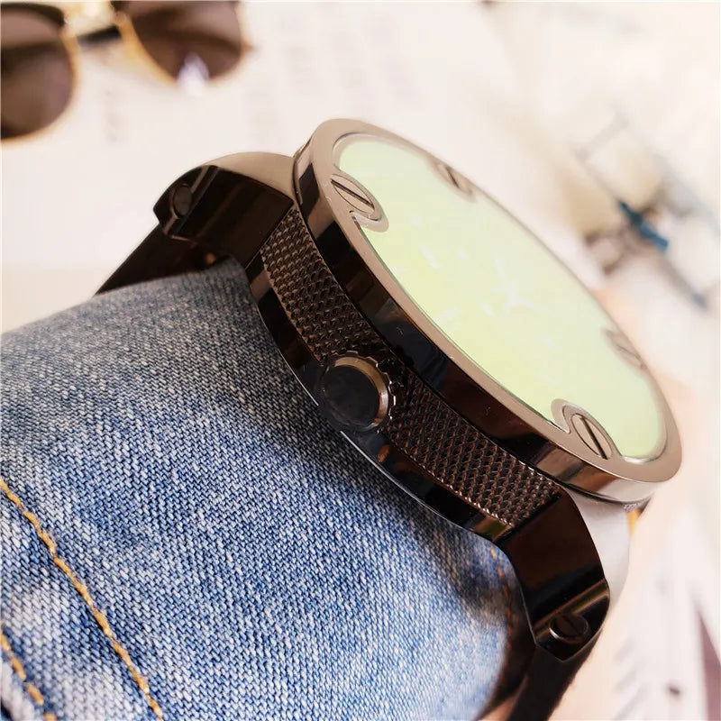 Diesel Orange Dial Watch - Hình 3